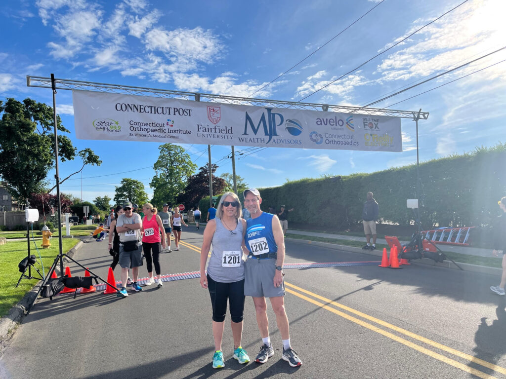 Rae and Rick run in Connecticut