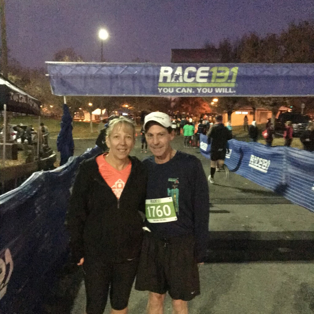 Rae and Rick run in Maryland